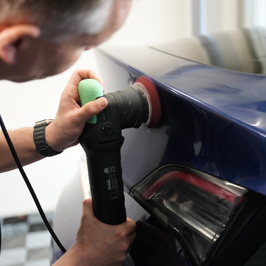 Mini polijstmachine met dubbele werking - 12 mm orbitale slag