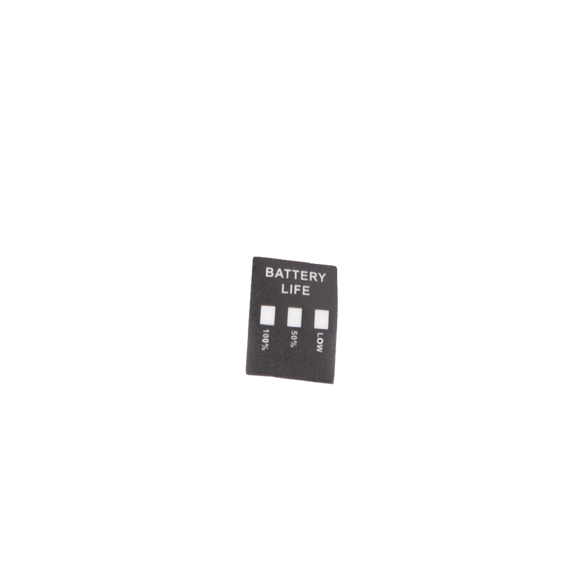 Nano Polisher Battery Level Sticker Nano Polisher Battery Level Sticker