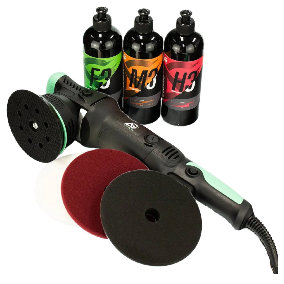 5" Dual Action Polijstmachine Kit